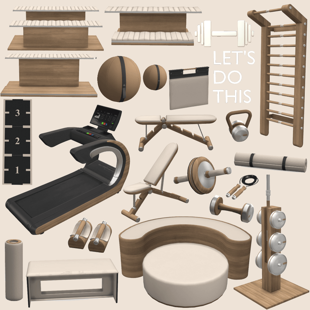 Набор спортивного инвентаря Bend Fitness Set